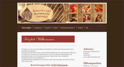 Desktop Screenshot of bauerncafe-torenhof.de